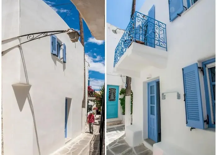 Appartement Liada Cosy Avec Balcon, Centre De Parikia Et Proche Páros