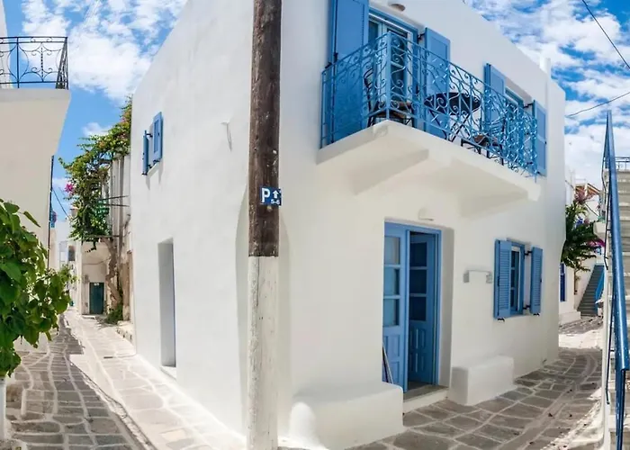 Appartement Liada Cosy Avec Balcon, Centre De Parikia Et Proche Páros