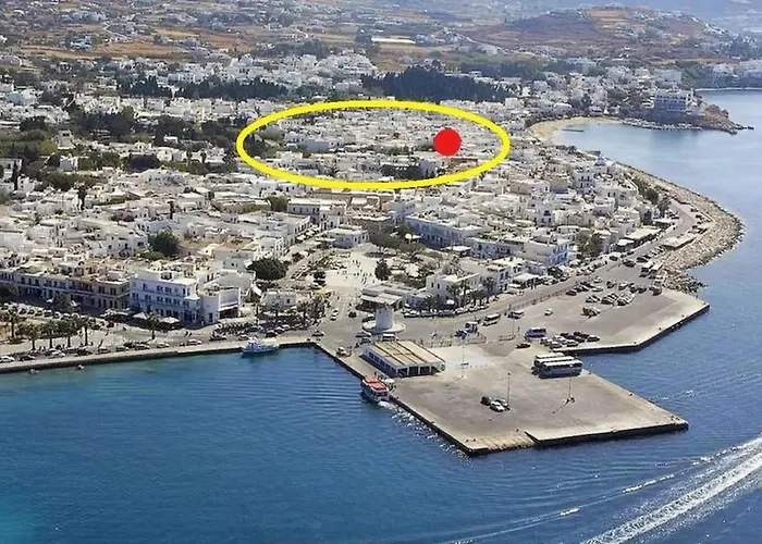 Liada Cosy Avec Balcon, Centre De Parikia Et Proche *